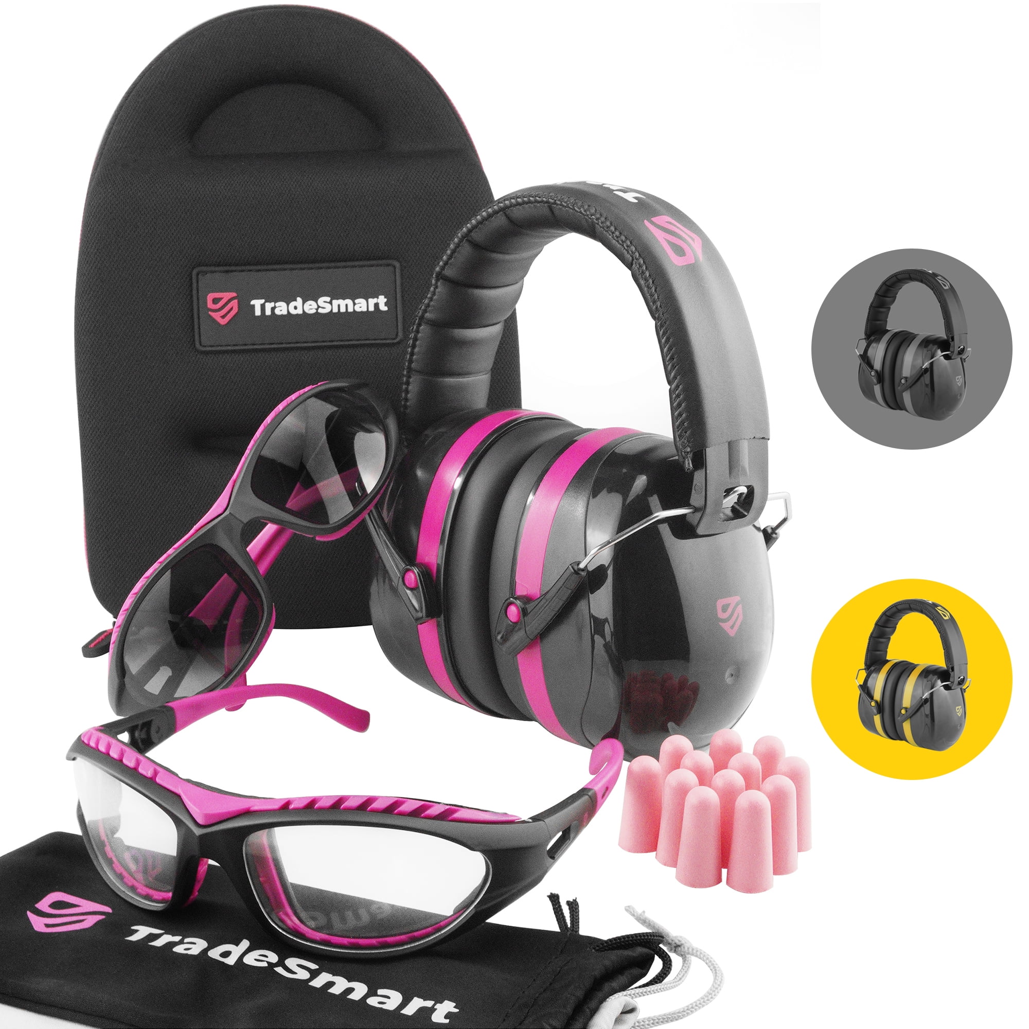 TRADESMART Hearing Protection for Shooting Range/Ear and Eye Protection