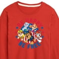 thumbnail image 3 of Paw Patrol - Americana - Be Happy, Be Free - Toddler & Youth Long Sleeve Graphic T-Shirt, 3 of 6