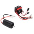 thumbnail image 2 of 60A Water Proof ESC, High  Bidirectional Wear Resistant High Performance 550 Brushed RC Motor  For  1/10 RC Car, 2 of 8