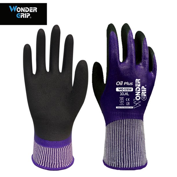 Guantes Thermo Plus Guantes de trabajo resistentes al frío Recubrimiento de látex de doble capa Resistencia al aceite Jardinería Guantes de trabajo 1 1