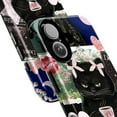 thumbnail image 2 of Black Cat Collage Phone Case, Cute and Edgy Cat Art Design iPhone Cover, Unique Creative Protective Case for iPhone 17 16 15 14 13 12 11 Plus Pro Plus Mini, 2 of 6