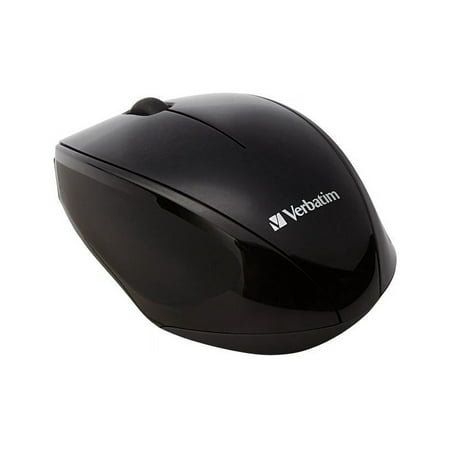 UPC: 0023942979920 | Verbatim Wireless Notebook Multi-Trac Blue LED Mouse – Black Blue Optical – Wireless – Radio Frequency – Black – USB 2.0 – Scroll Wheel – 2 Button(s)
