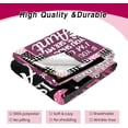 thumbnail image 5 of LHSHID Birthday Gifts for Aunt Blanket Flannel Soft and Comfortable Anti static Bed Sofa Blanket 50x60in, 5 of 5