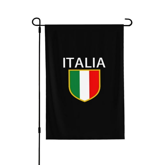 Italia Italian Flag Italy House Flag Double Side Garden Flag For Outside Room House Yard Indoor 28" X 40"