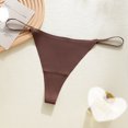 thumbnail image 2 of Jamicy Briefs for Women Gift for Women Cotton G String Thongs for Women T Back Gstring Underwear Seamless Panties, 2 of 6