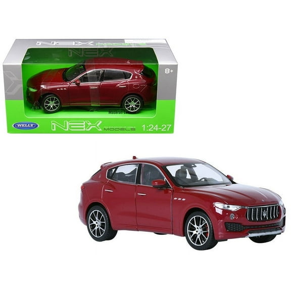 Maserati Levante Red 1/24 - 1/27 Diecast Model Car by Welly