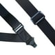 thumbnail image 5 of Tirantes para hombre, pantalones vaqueros elásticos, cinturón trasero, tirantes ajustables prácticos Negro, 5 of 9
