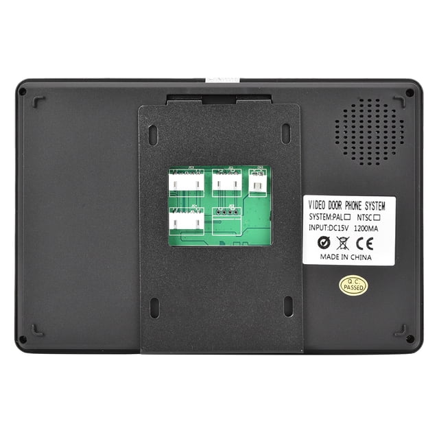 pulgadas TFT LCD con cable Video puerta teléfono timbre sistema de portero automático IR visión nocturna US 110-240V