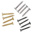 thumbnail image 2 of 40 Uds. Tornillos de Montaje de Anillo de Pastilla de Doble Bobina para Piezas de Instrumentos Musicales de Guitarra Eléctrica Dorado Hugo Partes de la guitarra eléctrica, 2 of 10