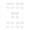 thumbnail image 3 of kurtrusly Semelles Ajustables pour Talons Hauts, Réparation de Talons Personnalisable, Blanc 5Set, 3 of 6