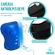 thumbnail image 3 of SET DE PROTECCIÓN INFANTIL PARA PATINAJE, SCOOTER Y BICICLETA – RODILLERAS, CODERAS Y MUÑEQUERAS CON CARCASA ANTIGOLPES Y MALLA TRANSPIRABLE – COMODIDAD Y SEGURIDAD PARA NIÑOS Y NIÑAS - COLOR AZUL, 3 of 10