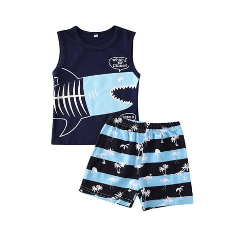 

Baby Boy Cotton T-shirt + Pants Outfits Set