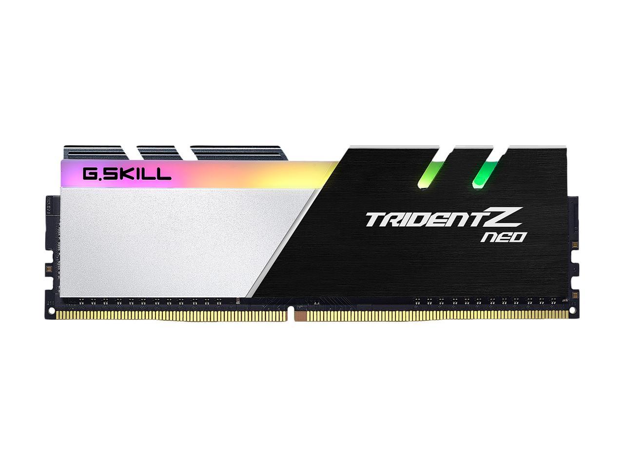 64GB G.Skill Trident Z Neo DDR4 3200MHz PC4-25600 CL16 RGB Dual