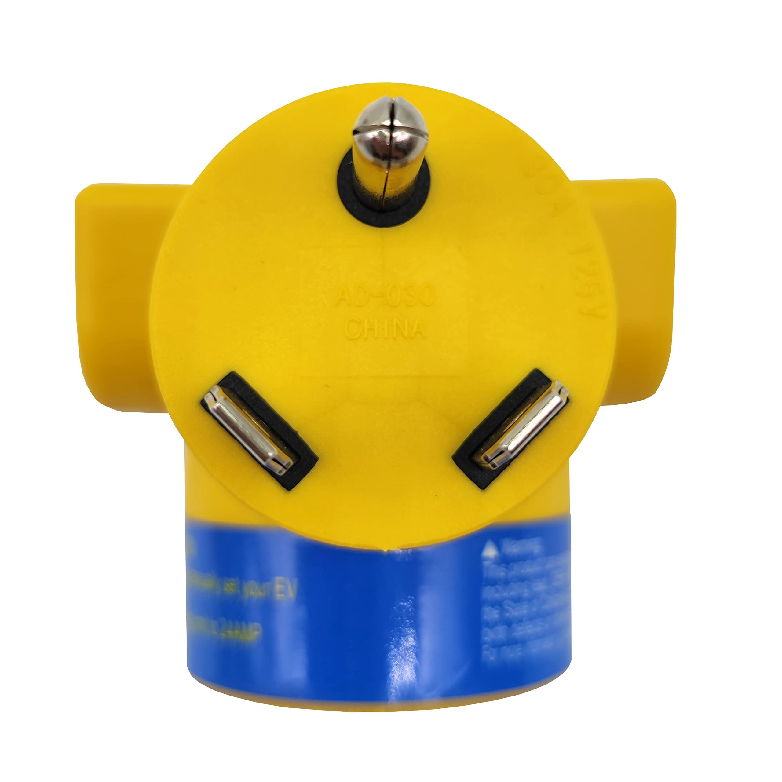 Parkworld 885378Y EV Charging Adapter NEMA TT-30P to 14-50R One Piece Compact Adapter (ONLY for Tesla or Other EV Charger use, NOT for RV)
