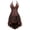 Brown, variant on SteamUpnk Corset and Bustier Leather basques Womens burlesque Plus Size Pirate Costumes Black XXS