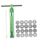 thumbnail image 5 of WEUVEB 1Jgo Extrusora De Arcilla Para Manualidades Con Discos Intercambiables Y Cuerpo Verde Duradero, 5 of 8