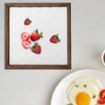 thumbnail image 2 of Bandeja de servicio de japonés, porta cosmético, bandeja de begonia, postre s Blanco 226x226cm Gloria Bandeja de servir, 2 of 8