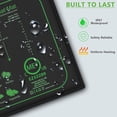 thumbnail image 4 of GHODEC 2Pack Seedling Heat Mat for Indoor Home Gardening Seed Starting, 10"x 20.75" Heat Pad for Plants, Warm Germination Hydroponic MET Certified Waterproof, 4 of 6