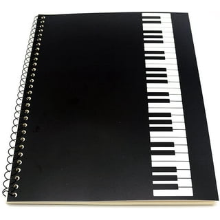 Large score manuscript paper pad 36 staves