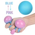 thumbnail image 1 of Juguete antiestrés Rainbow Ball Yotijar EVA portátil Suave Apretón s 6.5cm Azul, 1 of 9