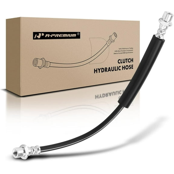 A-Premium Clutch Hydraulic Hose Line Compatible with Toyota Corolla 2009-2018, Matrix 2009-2013 & Pontiac Vibe 2009-2010, 1.8L 2.4L, Replace# 88975470, 90947A2021