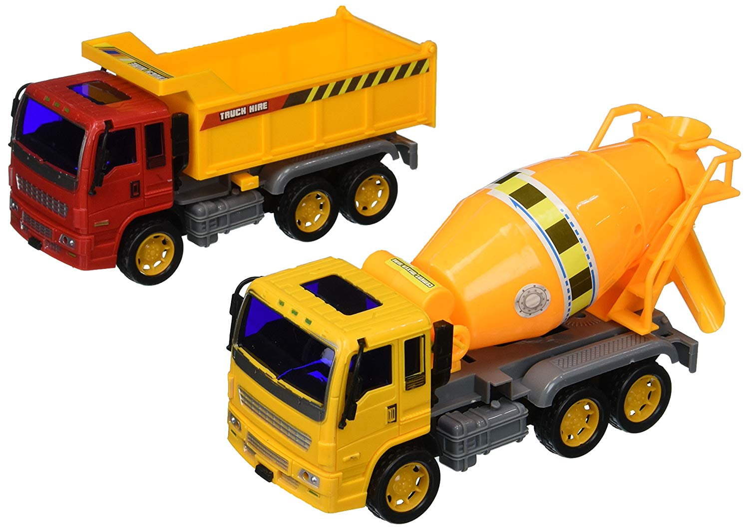 cement mixer toy truck walmart