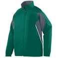thumbnail image 2 of Augusta S Fury Jacket Dark Green/Graphite/White 3730, 2 of 2