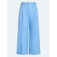 thumbnail image 5 of Free Assembly Women's and Women's Plus High Rise Wide Leg Cropped Pants, 27" Inseam, Sizes XS-4X, 5 of 5