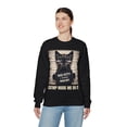thumbnail image 5 of Catnip Made Me Do It Funny Cat Sweatshirt Bad Kitty Mugshot Unisex Shirt, 5 of 6