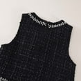thumbnail image 5 of MEZZALL Kids Girls Sequin Dress A-Line Sleeveless Sparkly Gown Party Dresses With U Trim Leisure Baby Toddler Sundress, 5 of 9