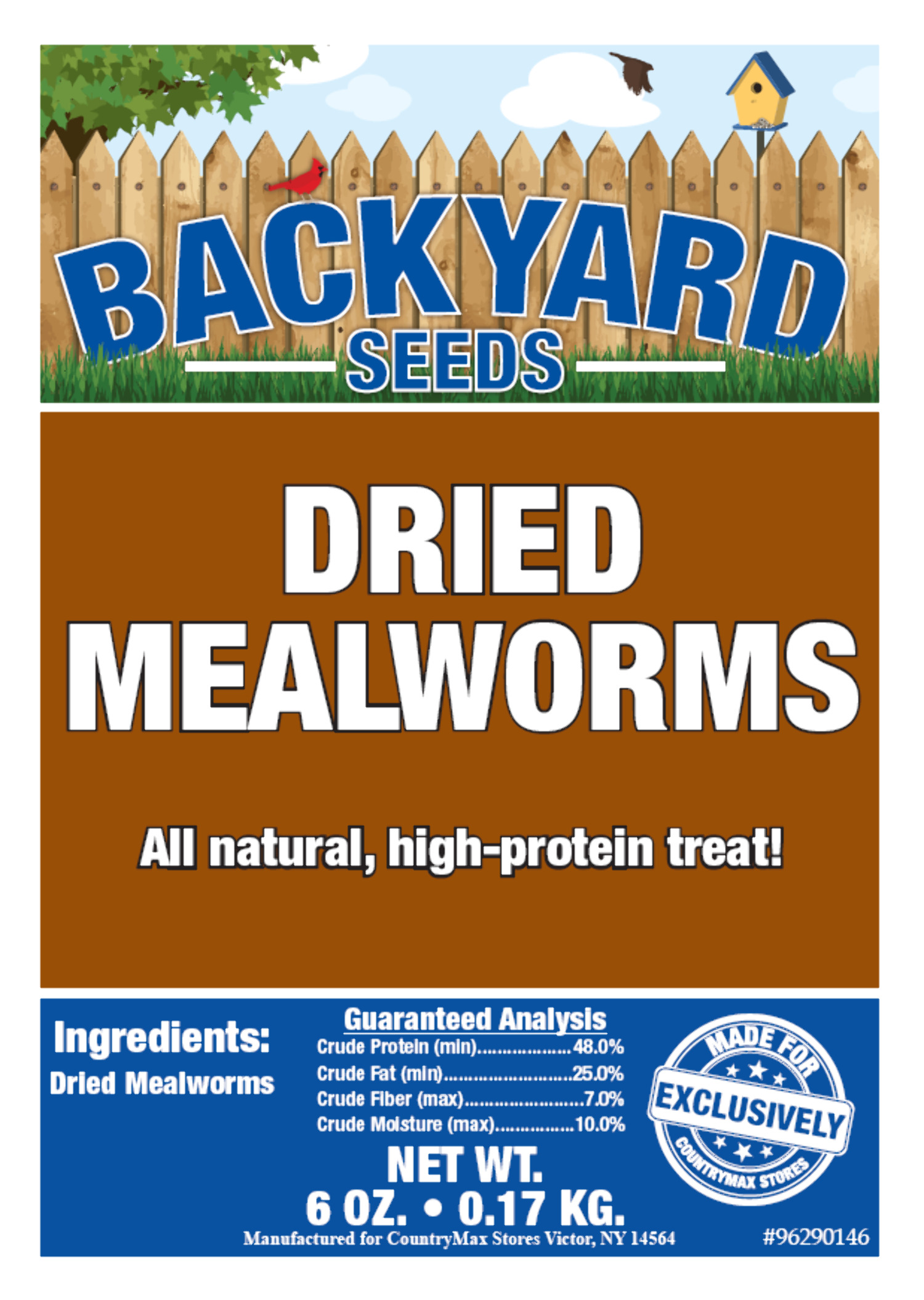 Backyard Seeds Dried Mealworms