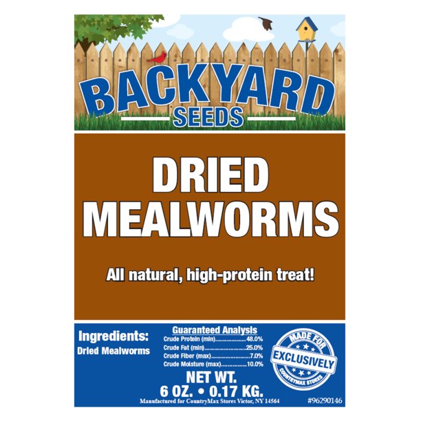 Backyard Seeds Dried Mealworms