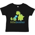 thumbnail image 3 of Inktastic Dinosaur Little Brother Green Boys Toddler T-Shirt, 3 of 5