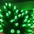 thumbnail image 4 of Outdoor Christmas Lights, 24Ft 70 Count Green Mini 5MM LED String Lights on Green Wire, 4 of 5