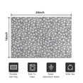 thumbnail image 5 of Gray Christmas Snowflake Pattern Door Rugs,Washable Non Slip Door Mats Indoor,Decorative Door Mats,Entry Mat Indoor for Entrance,Bedroom,Kitchen,Bathroom,16"x24", 5 of 6