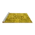 thumbnail image 2 of Ahgly Company Machine Washable Indoor Rectangle Persian Yellow Traditional Area Rugs, 2' x 4', 2 of 4