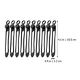 thumbnail image 2 of ROSENICE 10 Pcs Data Cable Strap Wire Ties Cable Ties Cable Organiser Cord Cable Manager Silica Gel Black 10.50X1.20X0.50CM, 2 of 8