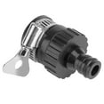 thumbnail image 1 of Tap Connector Hose Pipe Fitting Black Faucet Adapter Fitting Garden Assembly Indoor Kitchen Replacement Wear Resistant, 1 of 9