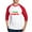 Red/White, variant on CafePress - Team Santa Baseball Jersey - Cotton Baseball Jersey, 3/4 Raglan Sleeve Shirt