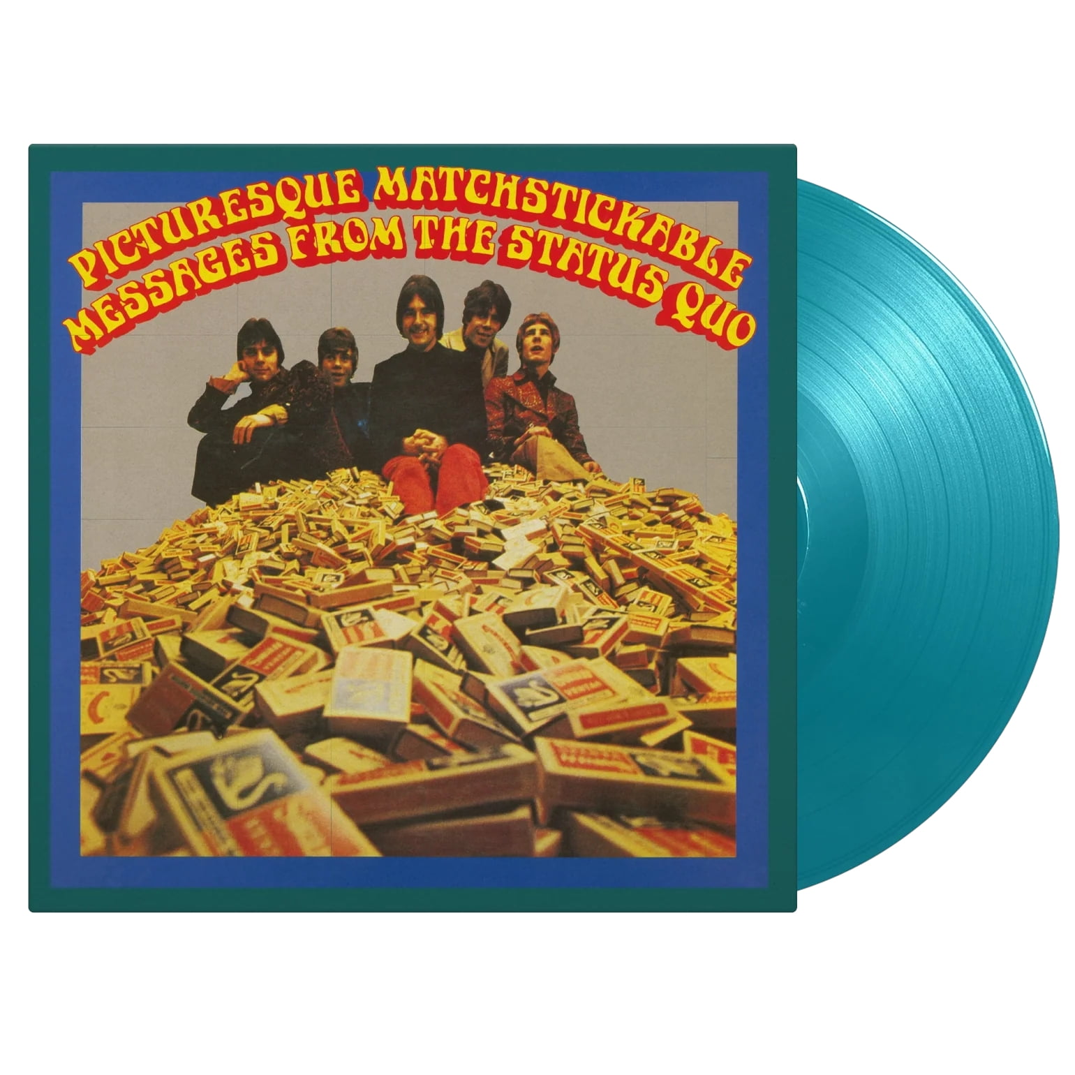 Status Quo - Picturesque Matchstickable Messages From The Status Quo - Limited 180-Gram Turquoise Colored Vinyl - Music & Performance