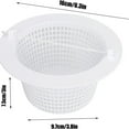 thumbnail image 4 of 2 Pcs Skimmer Baskets Above Ground Swimming Pool Replacement Filter Basket Compatible For Hayward SP1091WM, 4 of 8