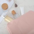 thumbnail image 4 of Ofertas Únicas 1 Pc Bolsa de Mano Color Sólido Neceser de Maquillaje 7.87"x5.12"x5.12" Rosa, 4 of 6
