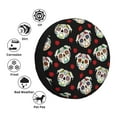 thumbnail image 4 of Yiaed PUG Print Tire Wheel Cover, Waterproof Spare Tire Cover Fit for Jeep, Truck,Trailer, RV, SUV, Camper and Most Vehicle-14 inch, 4 of 6