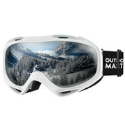 OutdoorMaster Ski Goggles OTG - over Glasses Ski/Snowboard Goggles for Men, Women & Youth - 100% UV Protection
