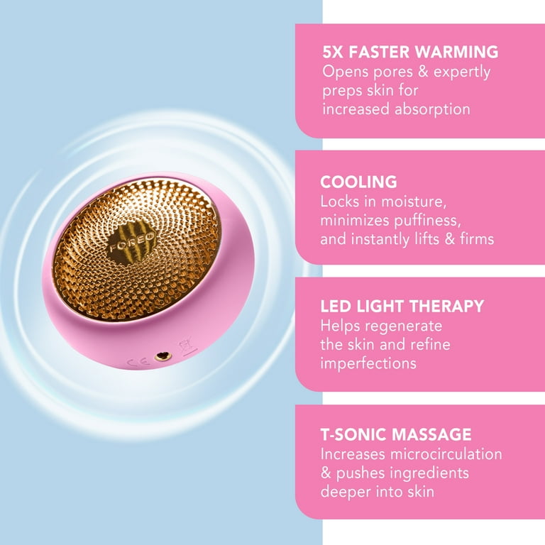 FOREO UFO 2 Supercharged 2-minute Full Facial Skincare Device for