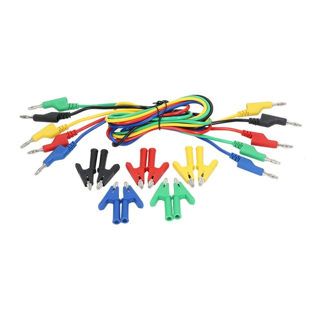 Kit de Sondes de Test Banana Plug, Sondes de Test Réglées Entièrement Polyvalentes Excellente Conductivité Électrique pour Instruments