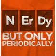 thumbnail image 2 of Periodically Nerdy Chemistry Science Unisex Plus Fleece Graphic Hoodie Brisco Brands 5X, 2 of 5