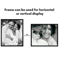 thumbnail image 4 of Americanflat 18x22 Picture Frame with Polished Plexiglass Streamline Collection Thin Border Wall - Black, 4 of 8