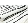 thumbnail image 5 of Rugs America BT10A Daydream White Stripe Modern White Area Rug, 2'6"X4'0", 5 of 6