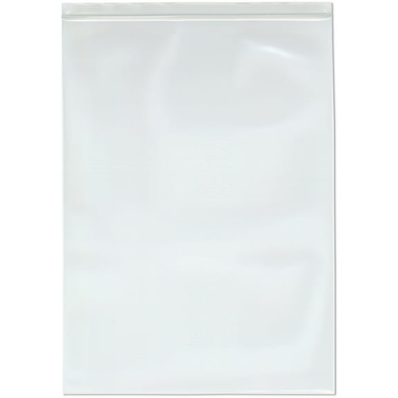 Plymor 13" x 18" (Pack of 50), 8 Mil Extra Thick Heavy Duty Zipper Reclosable Plastic Bags